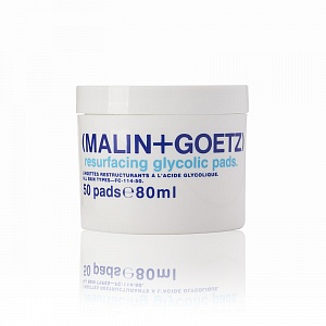MALIN+GOETZ Отшелушивающие диски для лица с гликолевой кислотой 50 шт
