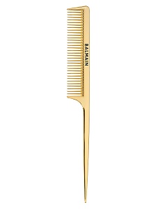 Золотая расческа с длинной ручкой для стрижки GOLDEN TAIL COMB